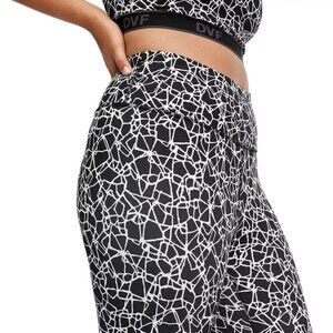 *LAST CHANCE?* DVF Diane Von Furstenberg Black & White Leggings - Small